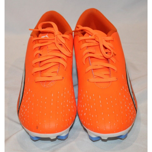 Puma Ultra Men's Firm‎ Ground Artificial Ground Soccer Cleats Orange Blue 11.5 - Picture 6 of 8